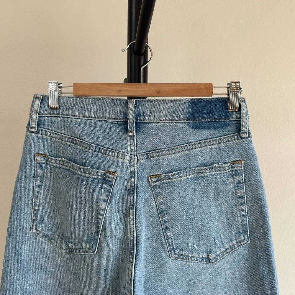 NWT Abercrombie & Fitch Women's The Dad High Rise Jeans Size 29/ 8R - Picture 6 of 7